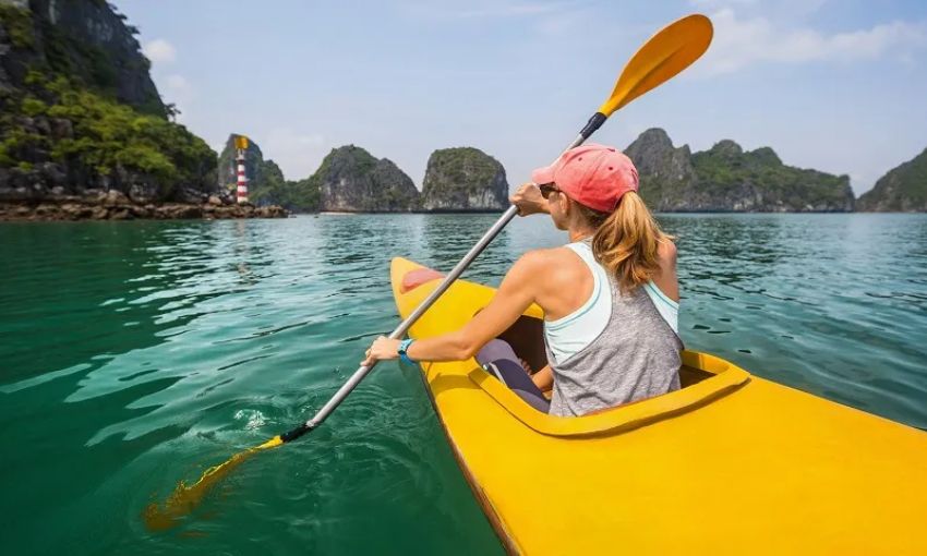 kayaking