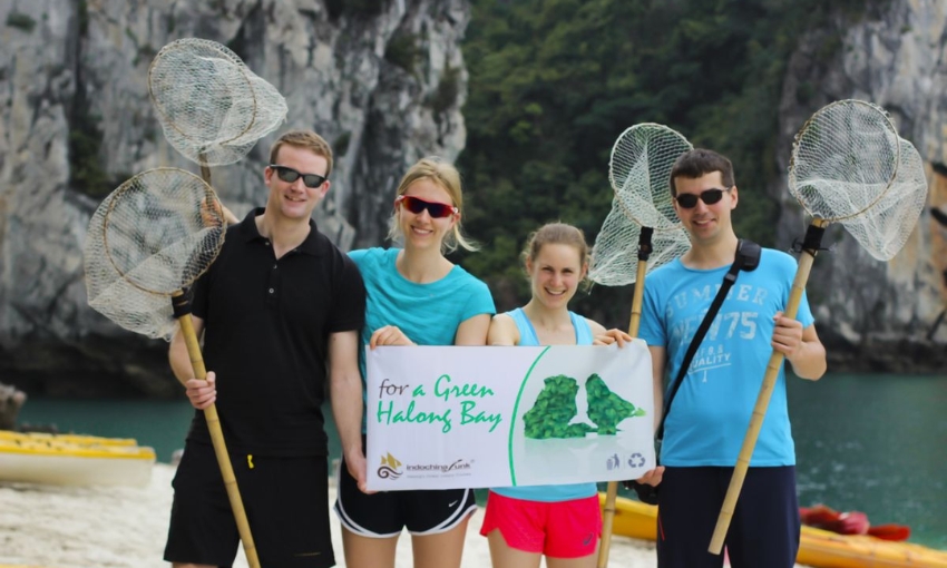 Green Campain on Halong Bay