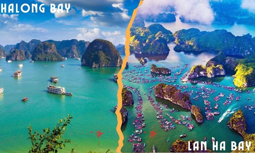 Halong Bay and lan ha bay