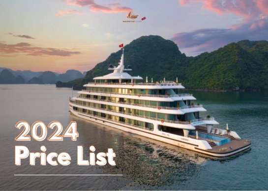 Blocrise Rice Halong Bay Cruise Price List 2024 - Halong Bay Cruise Deals