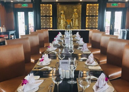 Elegant restaurant with authentic Vietnamese flavor