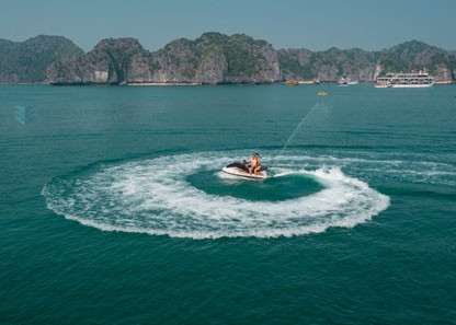 The Halong Catamaran with its long and unique itinerary