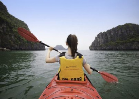 Ha Long International Port - Bai Tu Long Bay - Cap La